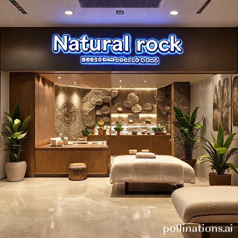 Natural rock massage center in E 11/3
